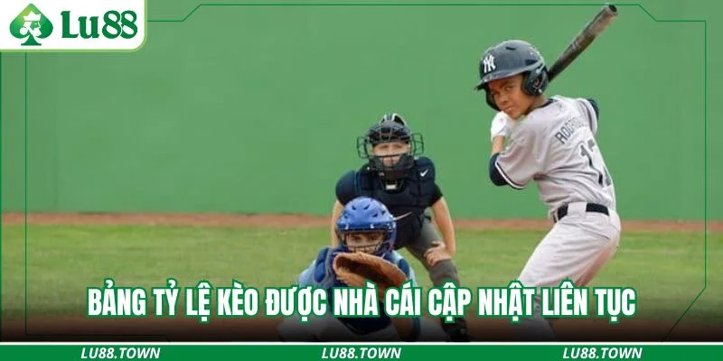 Bảng tỷ lệ kèo được nhà cái cập nhật liên tục hàng ngày